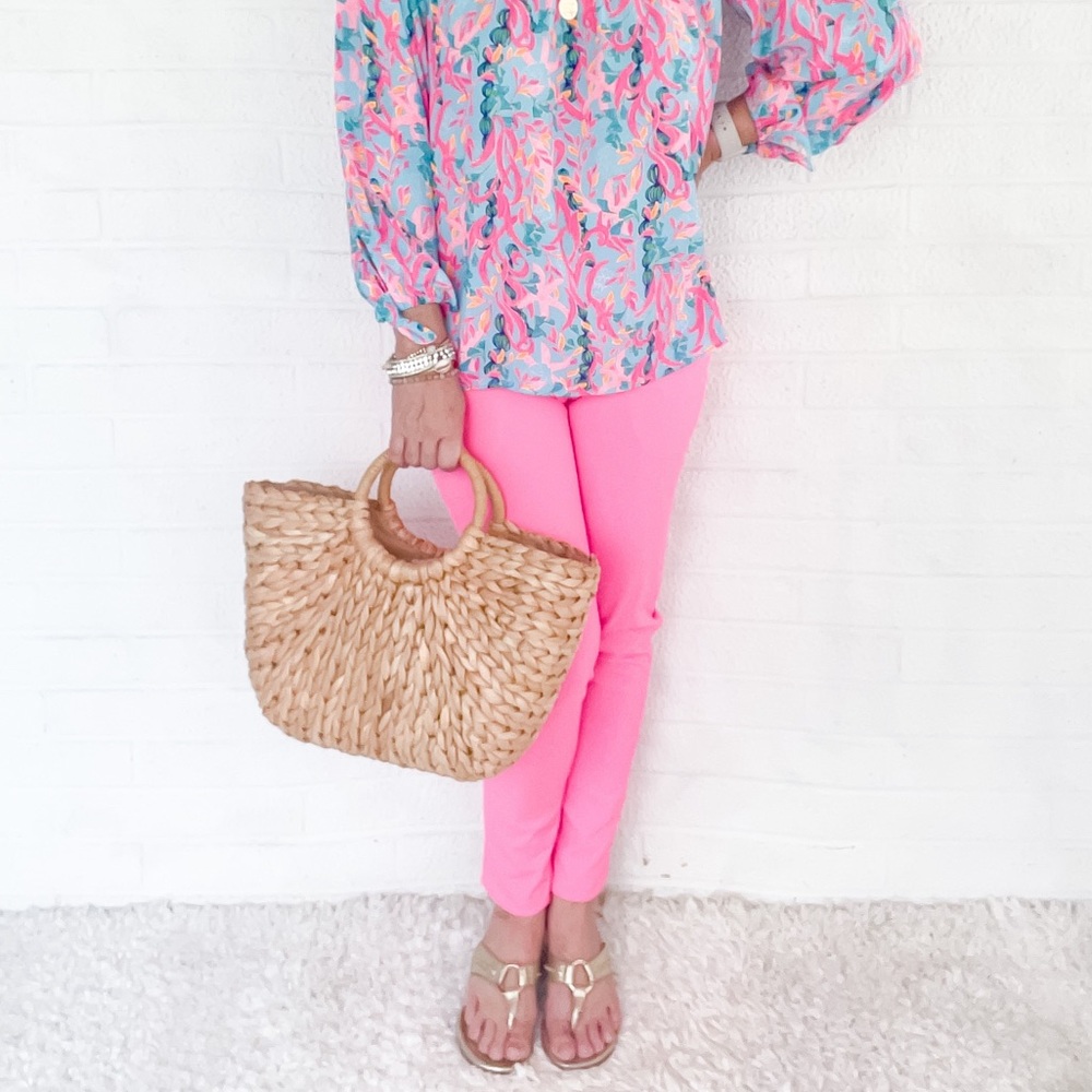 Lilly Pulitzer Luxletic Corso Pants - Pink - 4